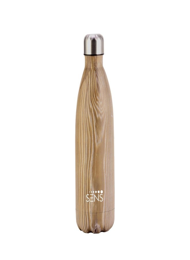 SENS HydraCurve Stainless Steel Bottle Hot or Cold up to 24 Hours | Leak Proof, BPA Free, Eco-Friendly | Travel | Office | Home | 1000ml | Graphite Mirage - Image 1